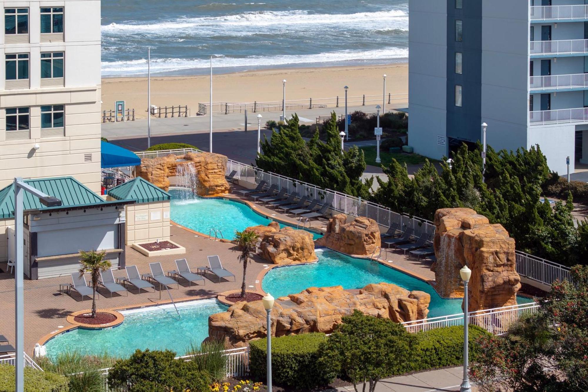 Отель Courtyard Virginia Beach Oceanfront / North 37Th Street Экстерьер фото